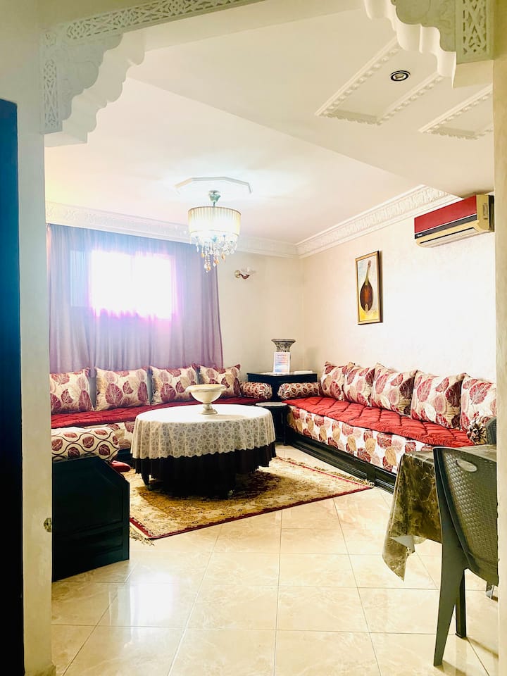 Charment Appart-internet Fibre-tv Internationale - Agadir