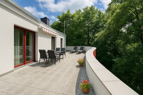 Exklusives Penthouse 138 m2 - Am Goethepark