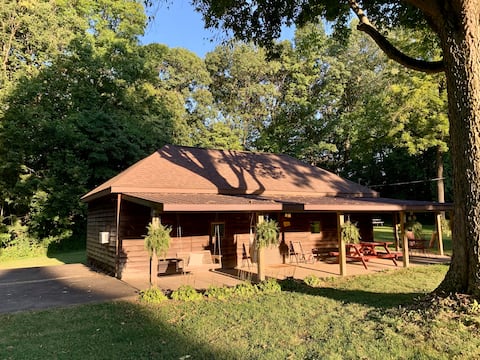 Rustic and Serene Cabin in the Woods