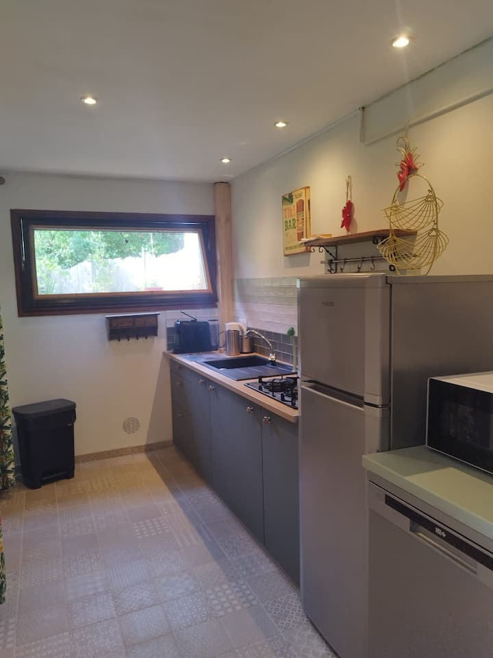 Large Appartement Avec 2 Chambres - Moliets-et-Maa