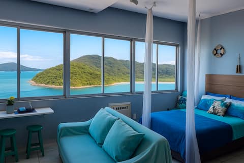 Estúdio Ilha Residence - Vista Espetacular do mar