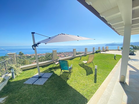 Panoramic Villa Overlooking The Eolian Islands