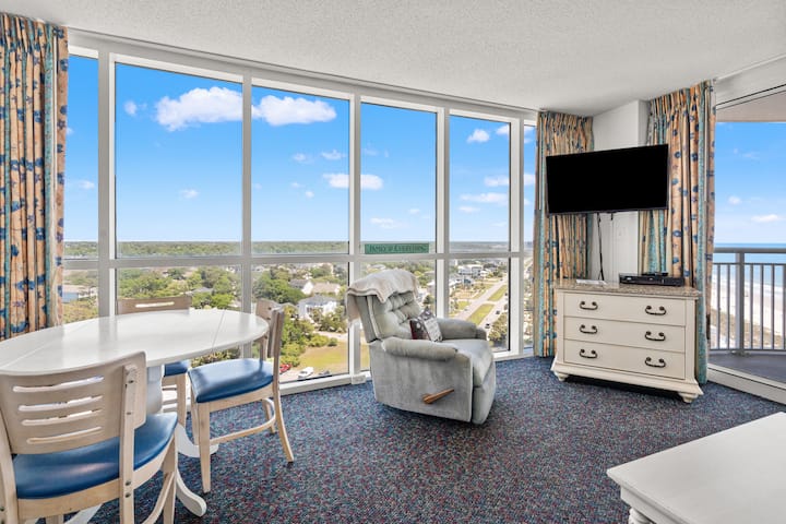 Oceanfront Luxury Condo W/pools, Lazy River, Fitness Center, Sky Deck And More - North Myrtle Beach, SC