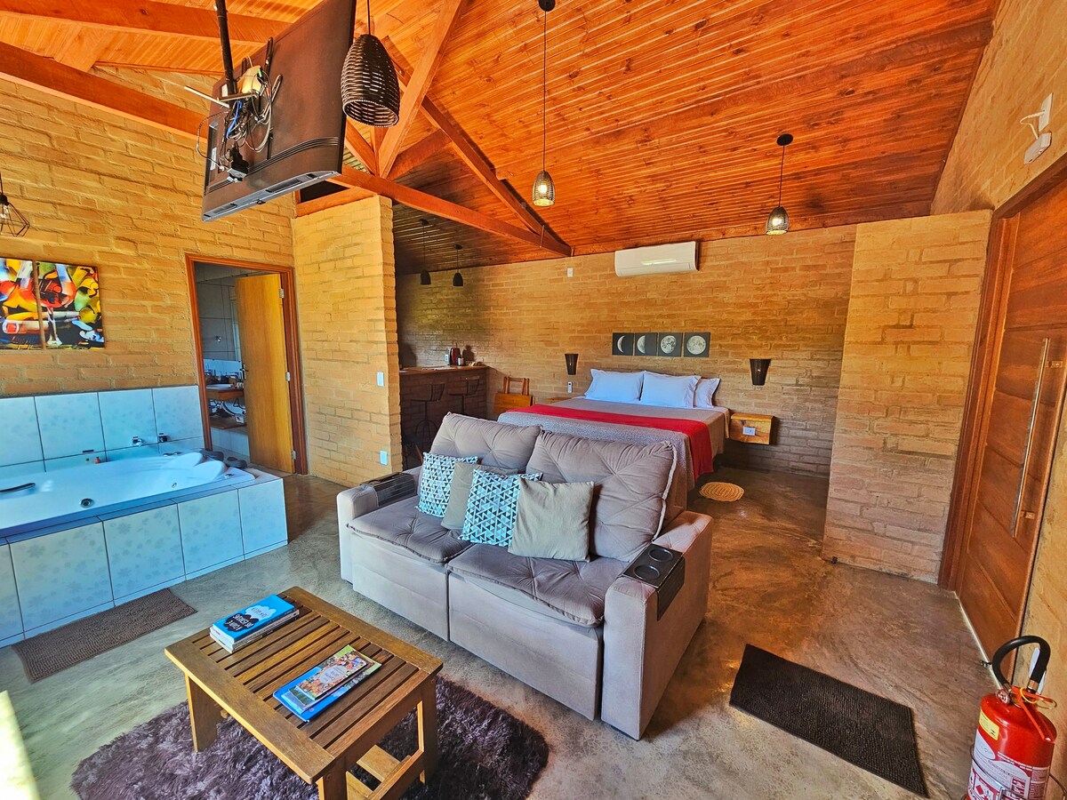 Top Airbnb: Bello Neves Chalets (Green) em Paraisópolis