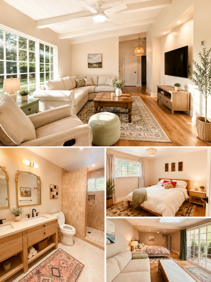 Luxury Wine Country Cottage Chefs Kitchen! - Sebastopol, CA