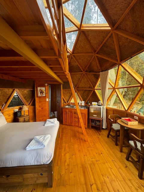 Libélula Glamping - Muysua Dome with Jacuzzi