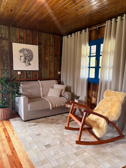 Successful Airbnb property: Costa Montana Accommodation and Leisure- Chalet Storia in Lauro Müller