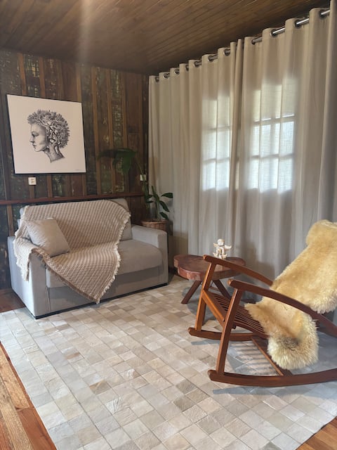 Successful Airbnb property: Costa Montana Accommodation and Leisure- Chalet Storia in Lauro Müller