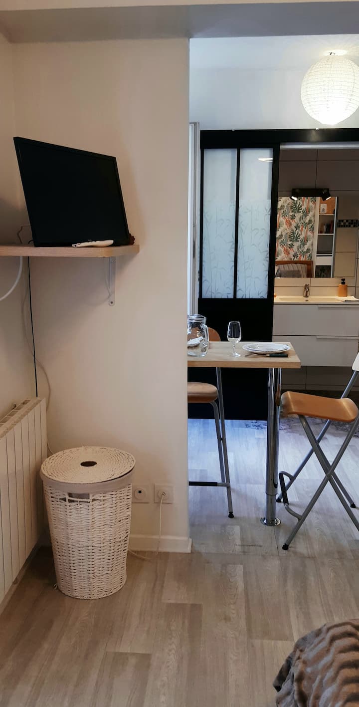 Studio Cosy Déco Tropicale • Gare Et Centre à Pied - Nîmes