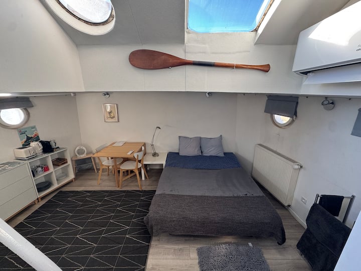 Studio Climatisé Avec Terrasse Sur Seine - Boulogne-Billancourt