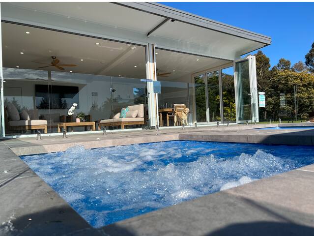 Heated Pool/Spa. Playground. Pet Friendly. Private