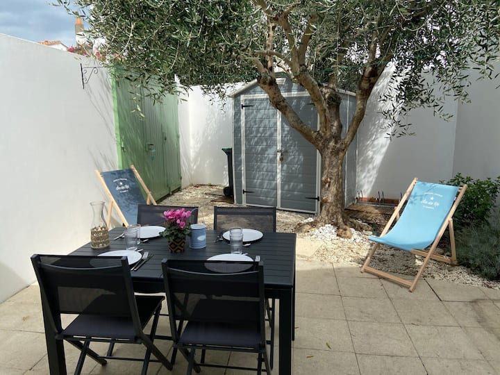 Charmante Maison Avec Jardin Au Cœur De Saint - La Couarde-sur-Mer