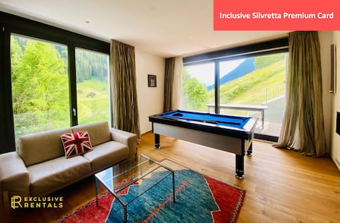 Luxury Apartment with SPA+Pool close Ischgl für 10