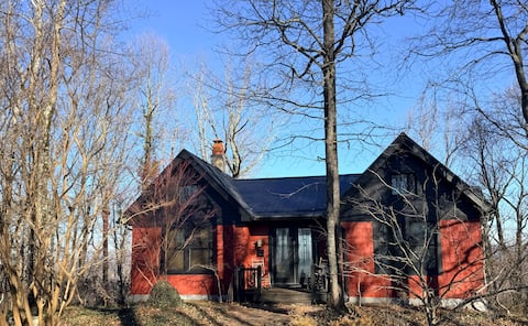 Tryon: Mountain Views, Lake & Hot tub