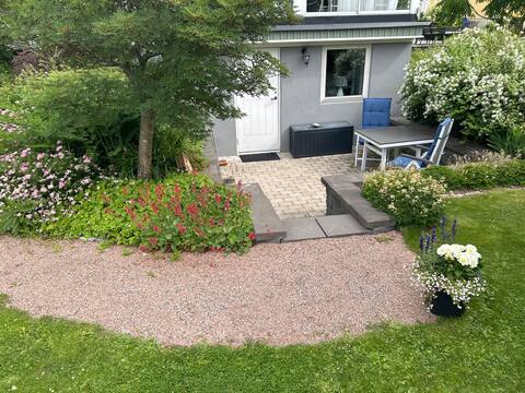 Apartment in Sundsvall with patio and own car park
