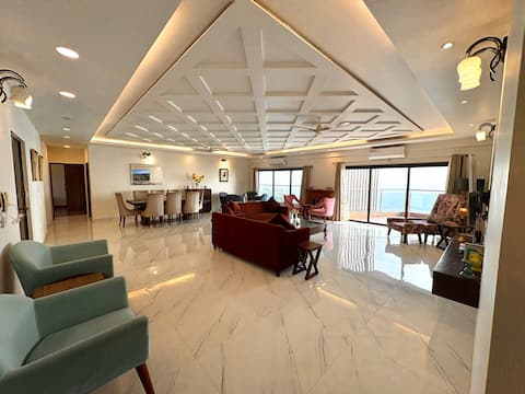 Grand Sea View 4BHK Penthouse | Panjim | Mirashya