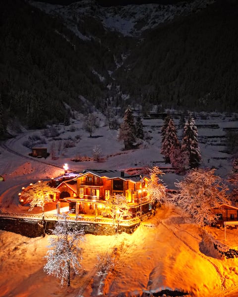 Two bedroom Balcony Lake view apartment (201)