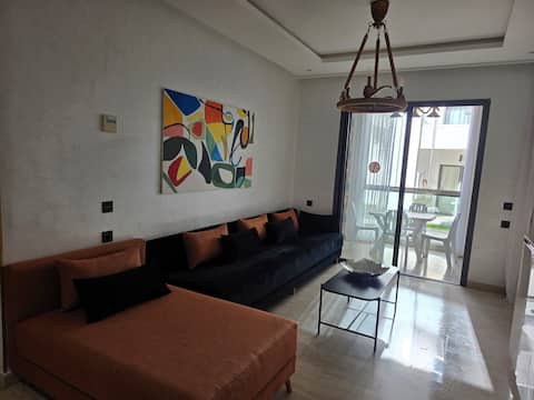Popular Airbnb listing: Luxury family comfort with pool view, wintering in Agadir in Souss Massa / سوس ماسة