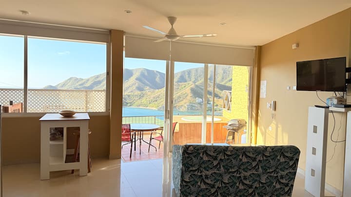 Loft Hermoso Con Jacuzzi Y Vista Al Mar En Taganga - Santa Marta