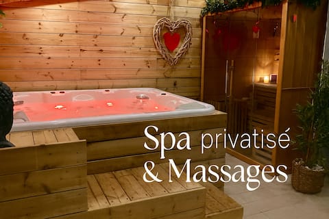 Cozy cottage with swimming pool, spa and massages - optional