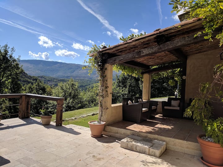 Country House With Pool And Mountain Views - Gréolières les Neiges