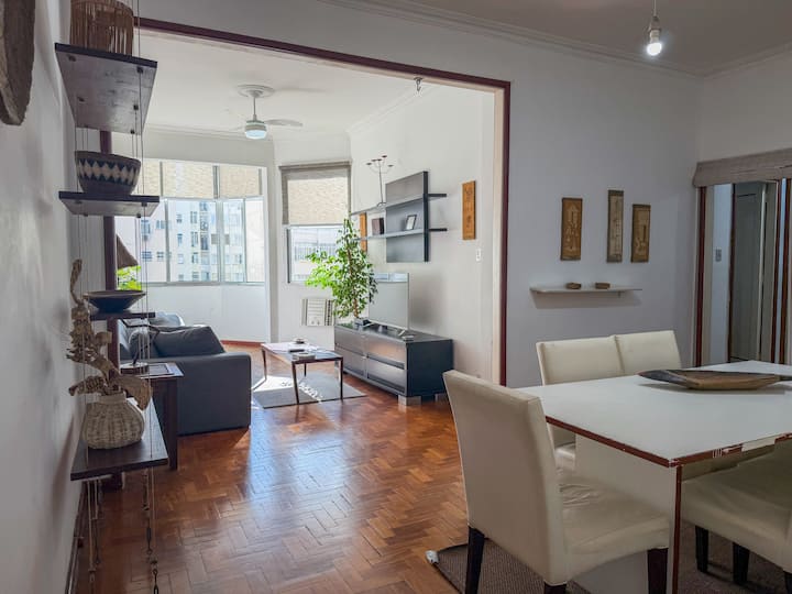 Confortável 3 Quartos 8 Pessoas Posto 5 - Copacabana