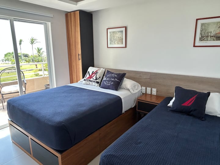 2 da recámara, cuenta con una cama matrimonial y una individual 