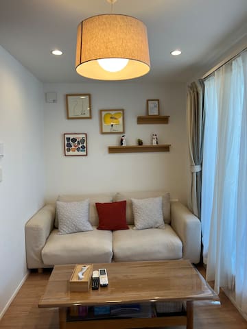 池袋站步行6分钟/新筑3层高级别墅/无印良品温馨风格/3间卧室/最大7人