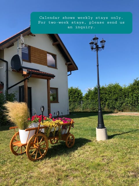 "Słowińskie widoki" House for 8 people Fauna, Wi-Fi, Parking