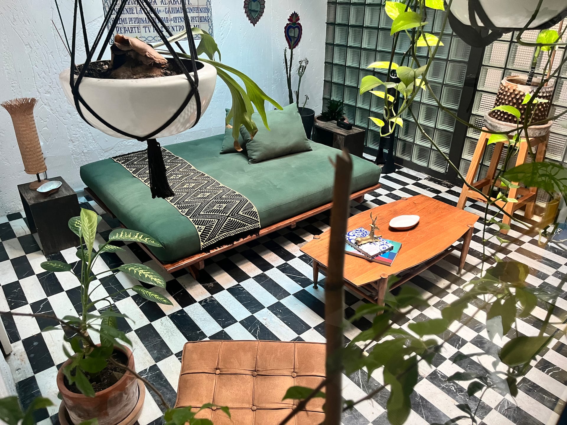 Gorgeous 1940s biblioteca turned private apartment