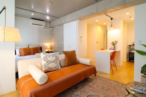 Airy Design Studio for 3 – Near Yotsuya | D