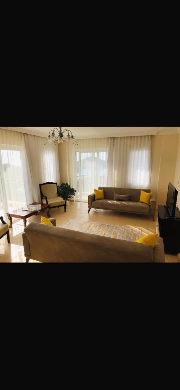 Panoramik Deniz Manzaralı, Kaş Merkezde Tatil Evi - Kaş