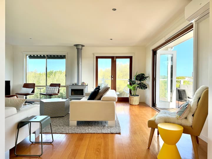 Panomaric Views - Treetop Coastal Family Retreat - Sorrento