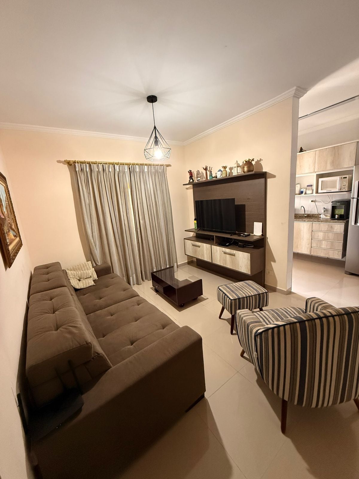 Imóvel de sucesso: Full, new apartment with waterfront barbecue area em Mongaguá