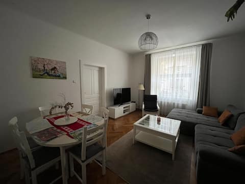 Successful Airbnb property: Wonderful Family Apart 106m2, FREE garage parking in Bubeneč