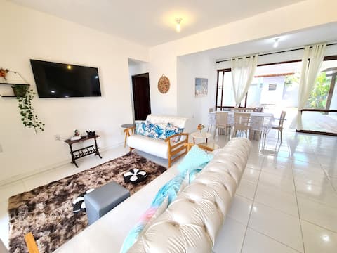 Airbnb em destaque: House 5 min from Praia do Francês/swimming pool/beachtennis em Marechal Deodoro