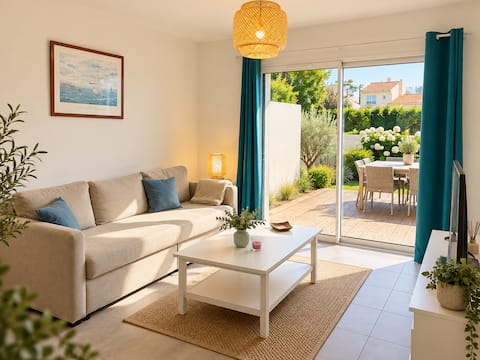 Top performing Airbnb: Comfortable Holiday Home 500m from the ocean in Bretignolles Sur Mer