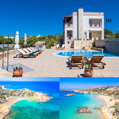 3' to Beach / Private Pool / BBQ Area / Sea View