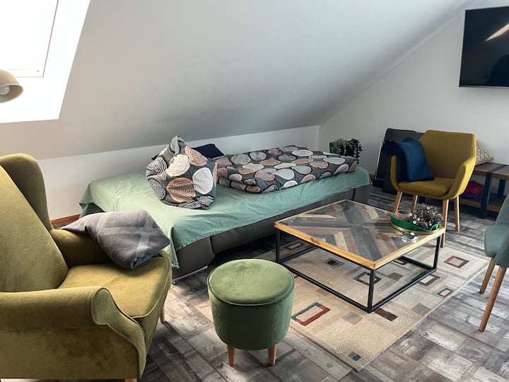 Kitanda cha sofa kwa ajili ya mgeni wa 5