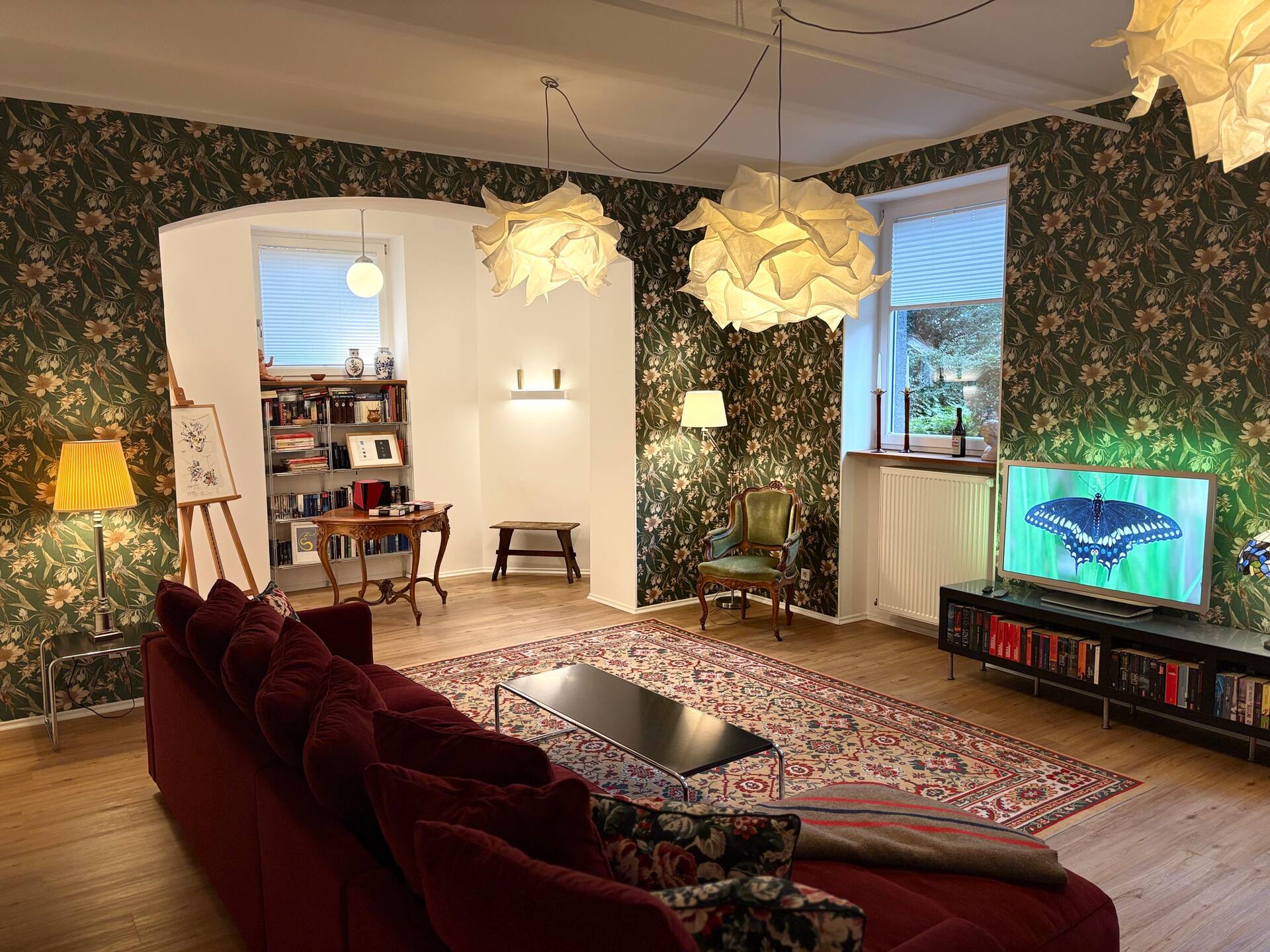Art meets coziness – tranquility and in the middle of it