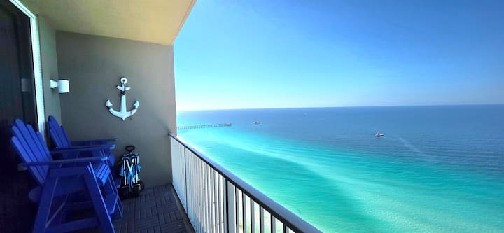 Gulf Front Ph • Free Chairs • Best Pcb Views - Panama City Beach, FL