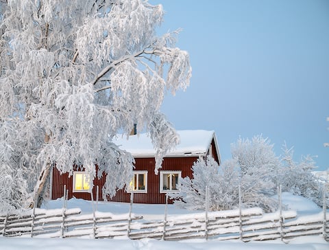 Cozy house within walking distance to the Icehotel