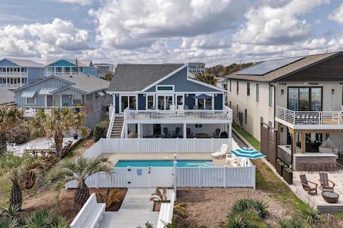 Sea Monster by Carolina Getaway: Oceanfront & Pool