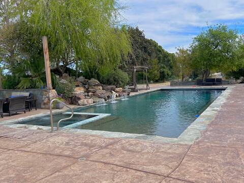 2 Homes at Angel Ranch Secluded w/Pool and Events
