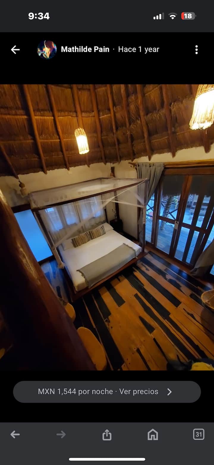 Eco-cabin With Private Pool And Relaxing Terrace - Holbox