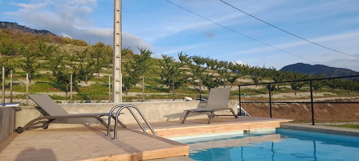 Ancienne Bergerie Avec Piscine Et Vue Imprenable - Buis-les-Baronnies