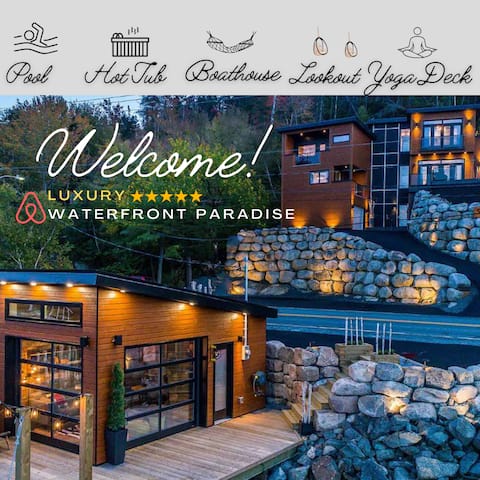 Seacliff - Luxury Waterfront Paradise - Pool & Spa