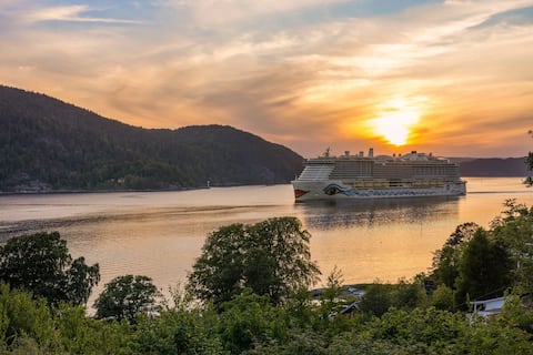 New cabin with panoramic views of the Oslo fjord!