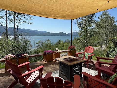 Lake View cabin 45mi from Jackson Hole on 7 Acres