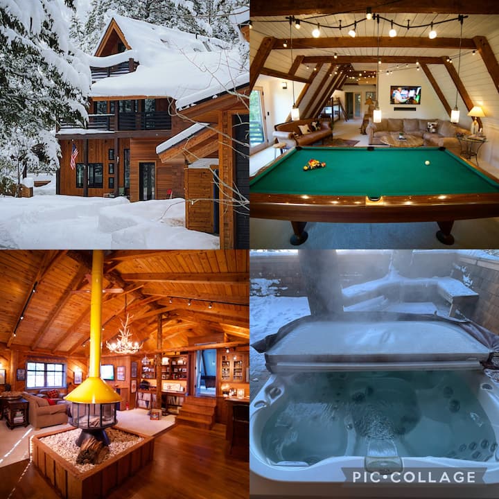 Alpine Paradise | pool table • ping pong • hot tub - Houses for